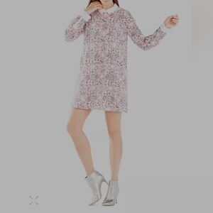 BCBG MAX AZRIA: Maris Printed Lace A-Line Dress